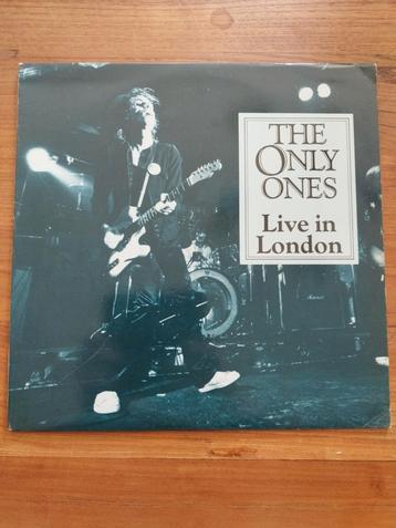 Sur vinyle**THE ONLY ONES**LIVE IN LONDRES**1989 