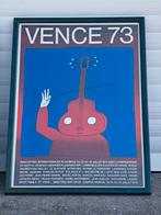 Lithographie vence 73 de jean michel folon, Antiek en Kunst, Ophalen of Verzenden