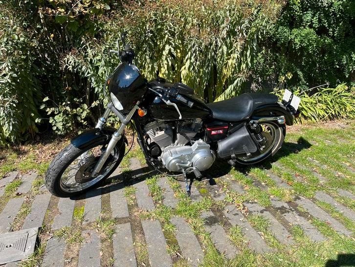 Harley Sportster HLX 883 hugger 1994, Motoren, Motoren | Harley-Davidson, Particulier, Naked bike, 2 cilinders, Sportuitlaat, Ophalen