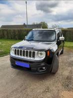 Jeep Renegade 1.3 benzine -136 pk. 2016, Auto's, Jeep, Voorwielaandrijving, Zwart, Leder, 13 cc