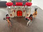 Playmobil 3 ridders te paard en kasteelpoort, Kinderen en Baby's, Speelgoed | Playmobil, Ophalen of Verzenden, Zo goed als nieuw