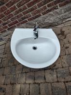 Grote lavabo met grohe-kraan, Ophalen, Gebruikt, Wastafel