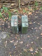 Twee antieke brandstof bussen, Motos, Accessoires | Autre, Enlèvement, Utilisé