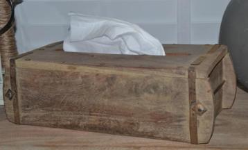 Tissue Box Oude Baksteen Mal - Vintage - LANDLEIJK beschikbaar voor biedingen