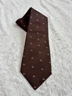 Cravate en soie Burberry, Kleding | Heren, Stropdassen, Ophalen, Bruin, Met patroon, Gedragen