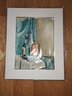 Aquarelle J.PAULHAN (RESTAURANT, ET AUTRES), Antiquités & Art, Art | Peinture | Classique, Enlèvement