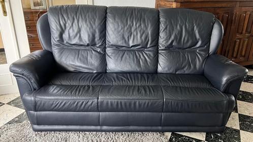 Zetel, Huis en Inrichting, Zetels | Zetels, Gebruikt, Leer, Ophalen
