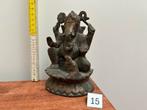 Ganesh - statue en bronze - 15, Antiquités & Art, Enlèvement ou Envoi