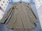 lang hemd blouse tuniek Vero Moda kaki (fantasiestof) kaki S, Vero Moda, Ophalen of Verzenden, Nieuw, Maat 38/40 (M)