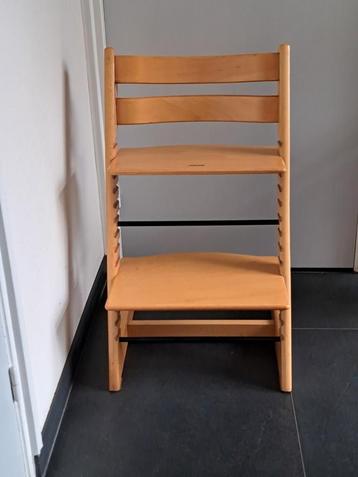 Stokke Tripp Trapp kinderstoel met stoelverkleiner  beschikbaar voor biedingen