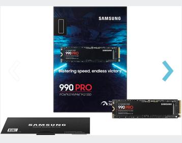 SAMSUNG 990PRO 2TB M.2 SSD (nieuw, verzegeld)