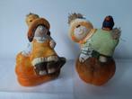 Set Halloween-decoratie in aardewerk, Ophalen of Verzenden, Zo goed als nieuw
