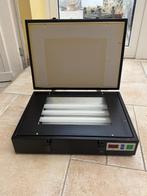 Belichtingsbak, Elektronische apparatuur, Ophalen, Gebruikt