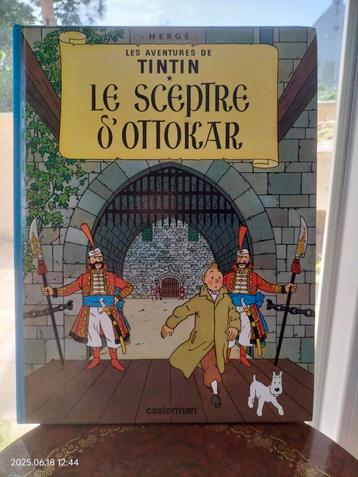 Kuifje (in het frans): le Sceptre d'Ottokar  beschikbaar voor biedingen