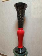 Vintage postmoderne XL vaas jaren 80, Antiek en Kunst, Ophalen