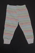 Hema broekje wit met verschillende kleuren strepen m 50/56, Kinderen en Baby's, Babykleding | Maat 50, Broekje, Jongetje of Meisje