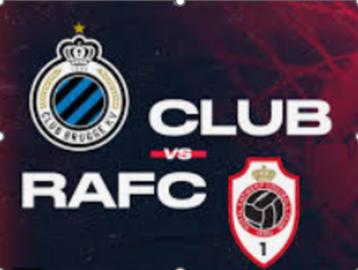 2 tickets Club Brugge - RAFC 25/5 beschikbaar voor biedingen