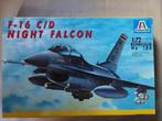 F-16C/D Night Falcon, Italeri N. 188, Hobby en Vrije tijd, Modelbouw | Vliegtuigen en Helikopters, Nieuw, Vliegtuig, Italeri, 1:72 tot 1:144