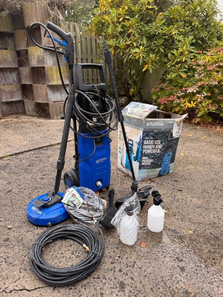 Nilfisk hogedrukreiniger C125.7, Tuin en Terras, Hogedrukreinigers, Gebruikt, Elektrisch, Ophalen
