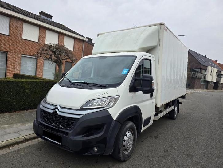 Citroen Jumper 2.2Hdi * 10/2020 * 125000 km * Meubelbak met, Auto's, Citroën, Bedrijf, Te koop, Jumper, Achteruitrijcamera, Airbags