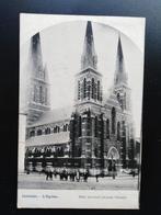 Oude postkaart (CPA) Châtelet Church 1908, Ophalen of Verzenden, Voor 1920, Gelopen, Henegouwen