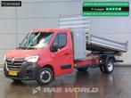 Renault Master 165PK Kipper met Kist Dubbellucht 3,5t Trekha, Stof, Gebruikt, Euro 6, 4 cilinders