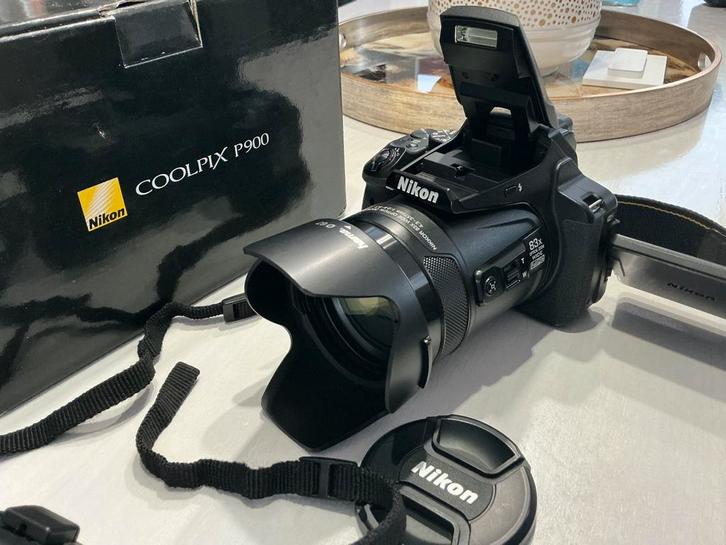 Nikon Coolpix P900 In werkelijke nieuwstaat, Audio, Tv en Foto, Fotocamera's Digitaal, Zo goed als nieuw, Nikon, Ophalen