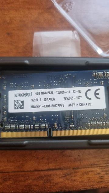 Kingston 4 gb RAM geheugen beschikbaar voor biedingen