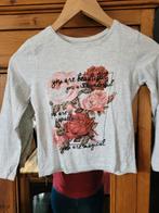 Longsleeve bloemenprint mt 128, Comme neuf, Enlèvement ou Envoi