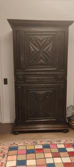 Antieke massief eiken kast ca. 1900, Enlèvement