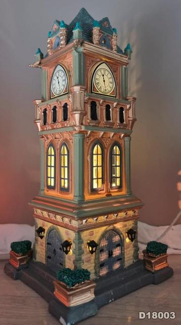 Keramiek Vintage Verlichte kersthuisjes beschikbaar voor biedingen