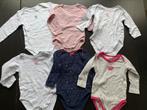 Pakket - meisje - rompertjes met lange mouwen - maat 74, Kinderen en Baby's, Ophalen of Verzenden, Meisje