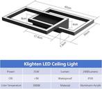 Plafonnier LED moderne LIVRAISON RAPIDE ET GRATUITE, Maison & Meubles, Lampes | Plafonniers, Envoi, Neuf, MODERN
