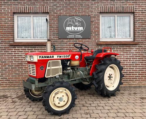 Minitractor Yanmar YM1500 - 2cilinder - 4x4, Zakelijke goederen, Landbouw | Tractoren, Ophalen of Verzenden