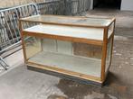 Vintage Toonbank Vitrinekast Vitrine, Huis en Inrichting, Kasten | Vitrinekasten, Ophalen