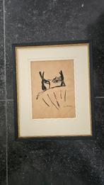 Kees van Dongen  Aquarel, Antiek en Kunst, Ophalen