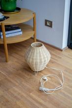 Rotan tafellampje, als nieuw!, Ophalen of Verzenden, Zo goed als nieuw, Metaal, Minder dan 50 cm