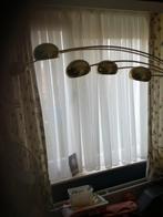 hanglamp op staander koperkleurig, alle lampen werken ,, Huis en Inrichting, Lampen | Vloerlampen, Gebruikt, Ophalen