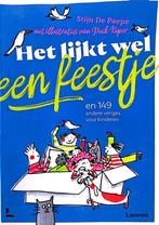 HET LIJKT WEL EEN FEESTJE - dikke verzenbundel vol feest, Boeken, Stijn De Paepe, 5 of 6 jaar, Fictie algemeen, Jongen of Meisje