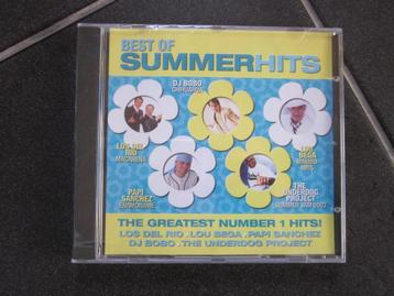 splinternieuwe cd Best of Summerhits in verpakking