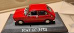 Fiat 127 rood 1972 1:43 in vitrinedoosje, Hobby en Vrije tijd, Ophalen of Verzenden