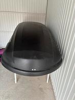 Dakkoffer Bermude 500 en railsysteem Norauto, Auto diversen, Dakkoffers, Ophalen, Zo goed als nieuw