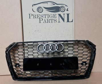 Grill Audi A4 B9 8W RS Look Black Grille bj.2015-2019 NIEUW 