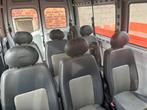 2,5D MINIBUS 9PL AIRCO 2008 EURO4 170,000KM 0471654764, Auto's, 2500 cc, Zwart, Movano, Wit