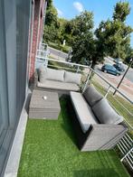 Loungeset, Tuin en Terras, Ophalen, 5 zitplaatsen, Kunststof, Gebruikt