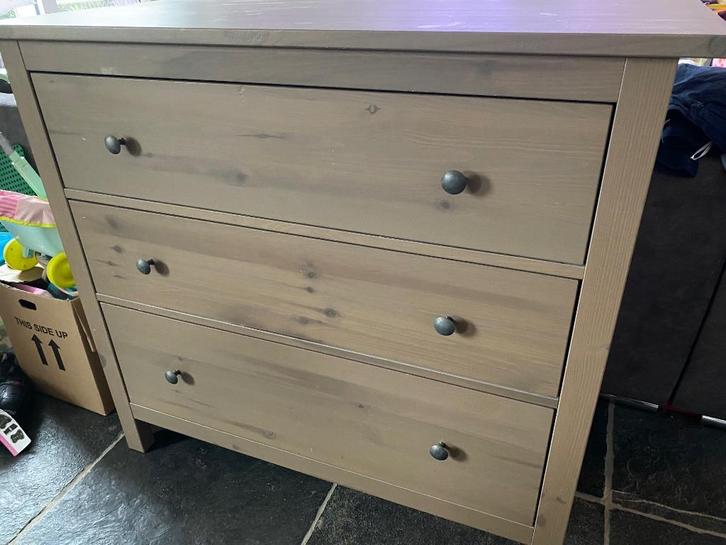 Kast Hemnes IKEA, Huis en Inrichting, Kasten | Ladekasten, Gebruikt, 100 tot 150 cm, 100 tot 150 cm, 25 tot 50 cm, 3 of 4 laden