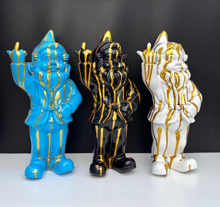 Kabouter beeld 33cm / verschillende kleuren, Verzamelen, Beelden en Beeldjes, Nieuw, Overige typen, Ophalen