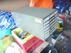 vintage metalen archiefkast  jaren 70 , 7 schuiven, Ophalen, Minder dan 50 cm, Gebruikt, Minder dan 100 cm