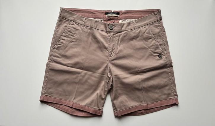 Beige short van Maison Scotch, Kleding | Dames, Broeken en Pantalons, Nieuw, Maat 38/40 (M), Beige, Kort, Ophalen of Verzenden