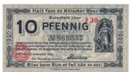 Allemagne, 10 Pfennig, 1920, UNC, Timbres & Monnaies, Billets de banque | Europe | Billets non-euro, Envoi, Billets en vrac, Allemagne